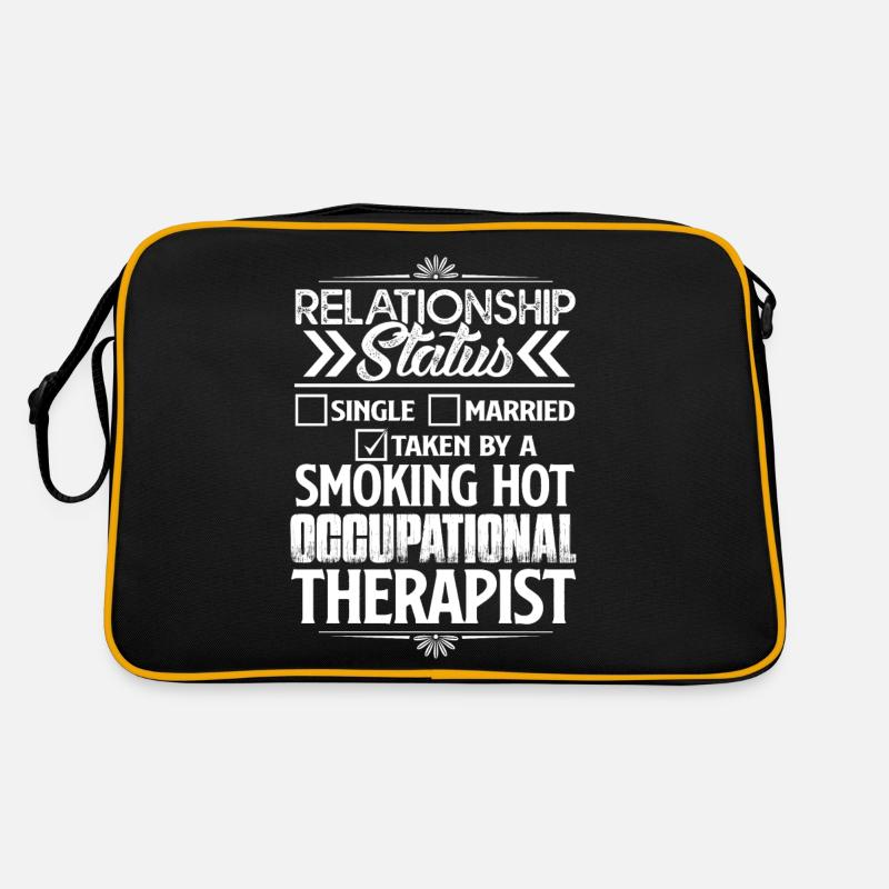 Occupational Therapist Relationship Status Retro Bag