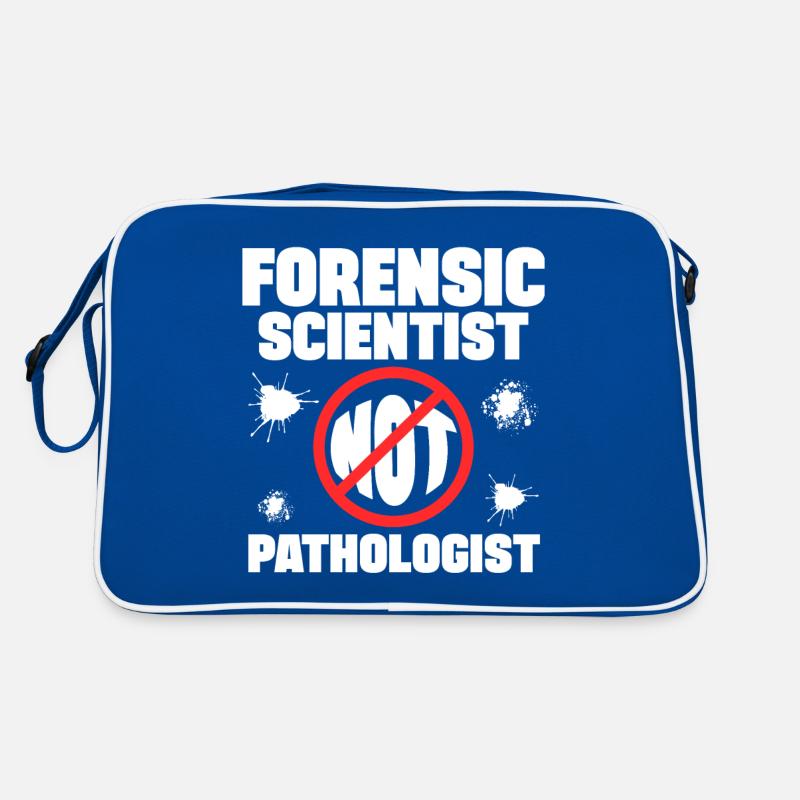 Crime Lab Gift Forensic Scientist Not Pathologist Retro Tasche