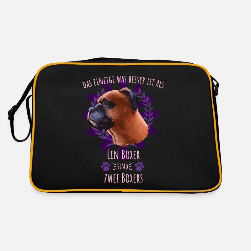Two boxers are better than one Retro Bag