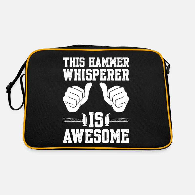 Ce chuchoteur de marteau est un charpentier génial Sac Retro
