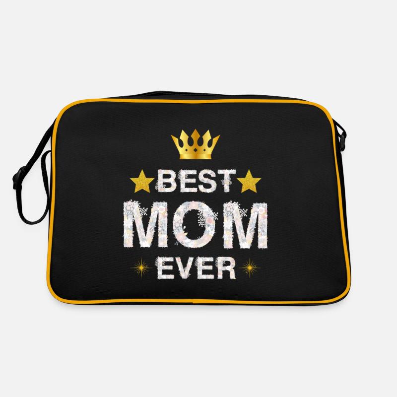 BLUME BESTE MAMA ALLER ZEITEN - ALLES GUTE ZUM MUTTERTAG Retro Tasche