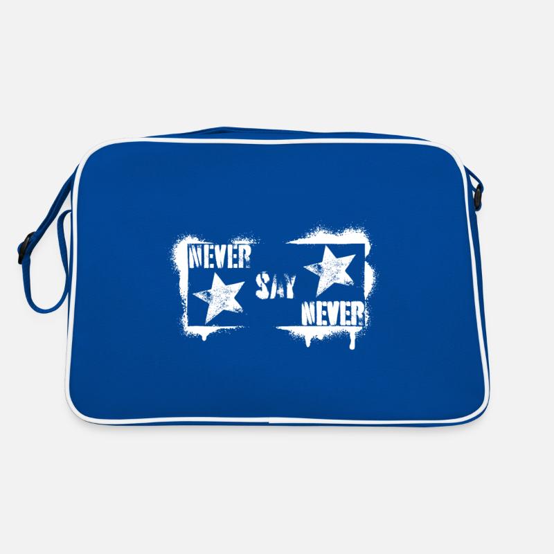 NEVER SAY NEVER Retro Bag
