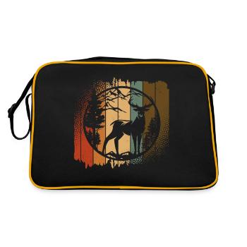 Deer Mountains Wilderness - Retro Bag - black/gold - Back