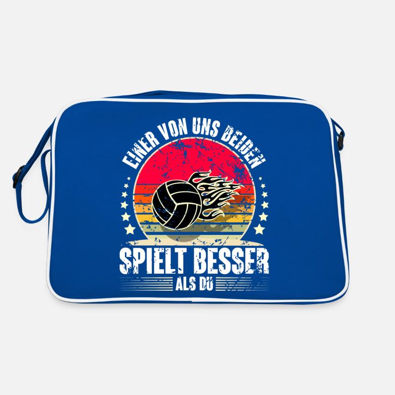 Volleyball Retro Tasche