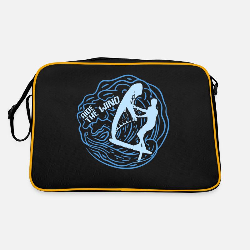 Ride The Wind Hydrofoil Wingfoil Wingfoiling Retro Bag