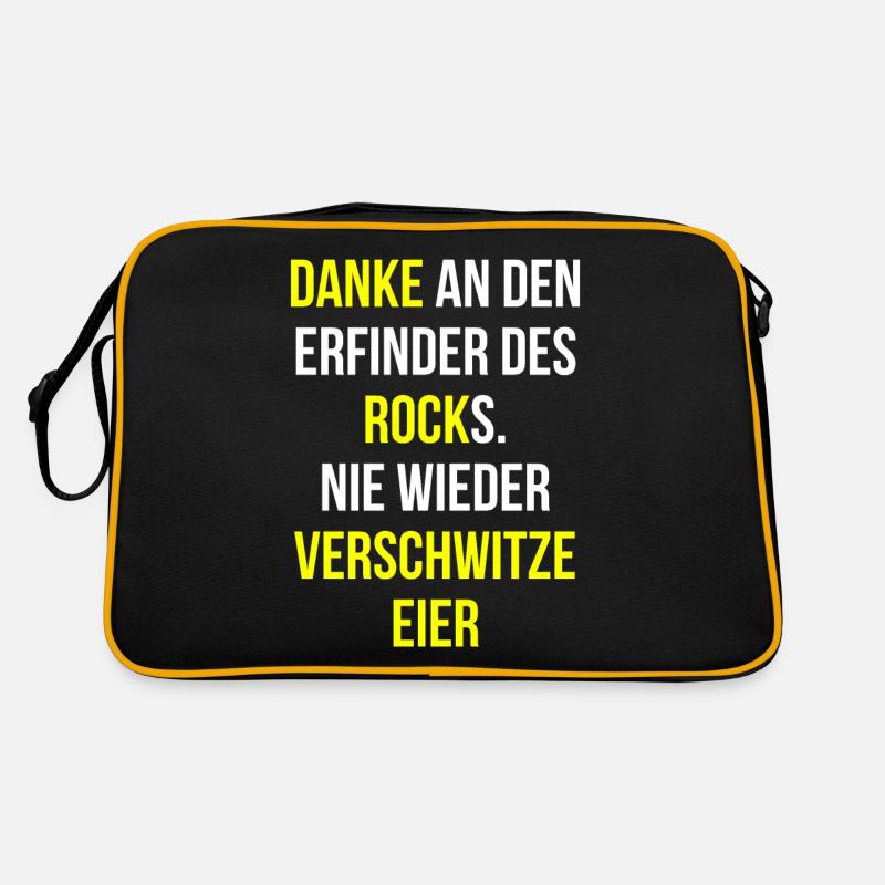 Schwitzen Retro Tasche