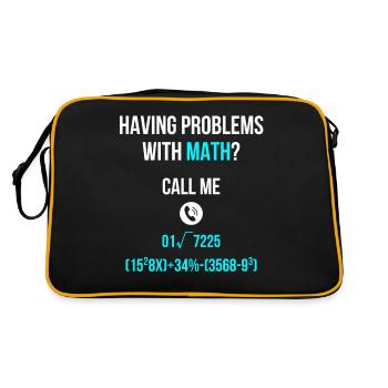Learn Math School - Retro Bag - black/gold - Back