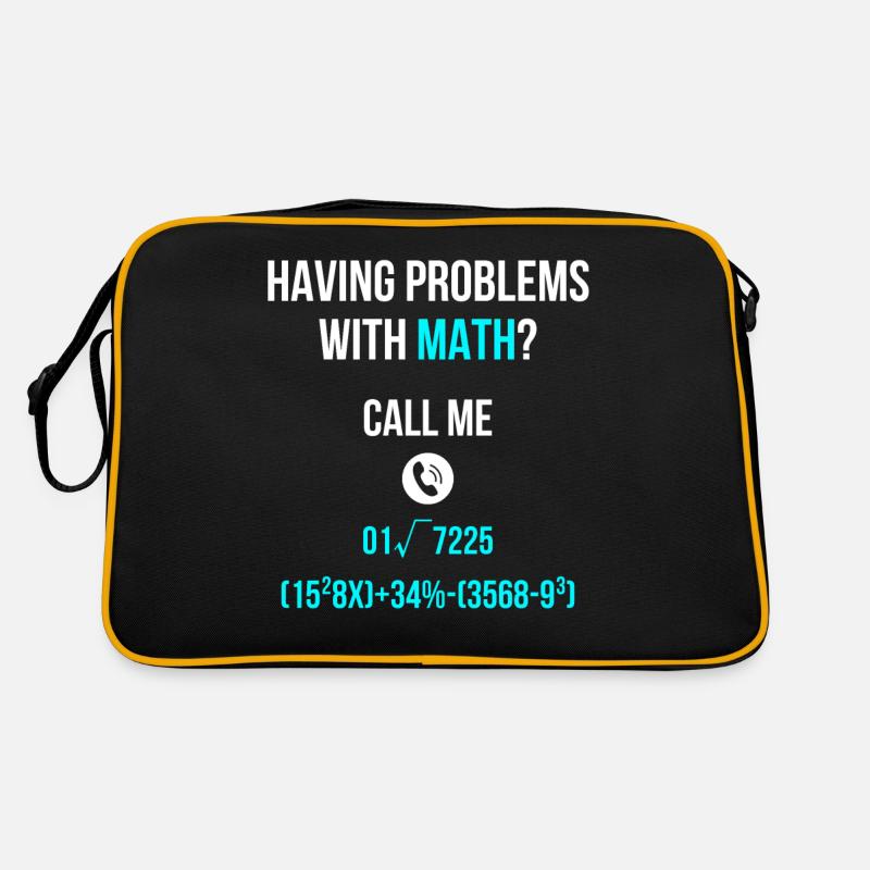 Learn Math School Retro Bag