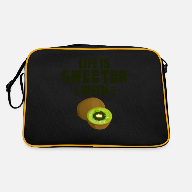 Life Is Sweeter With Kiwi Retro Bag