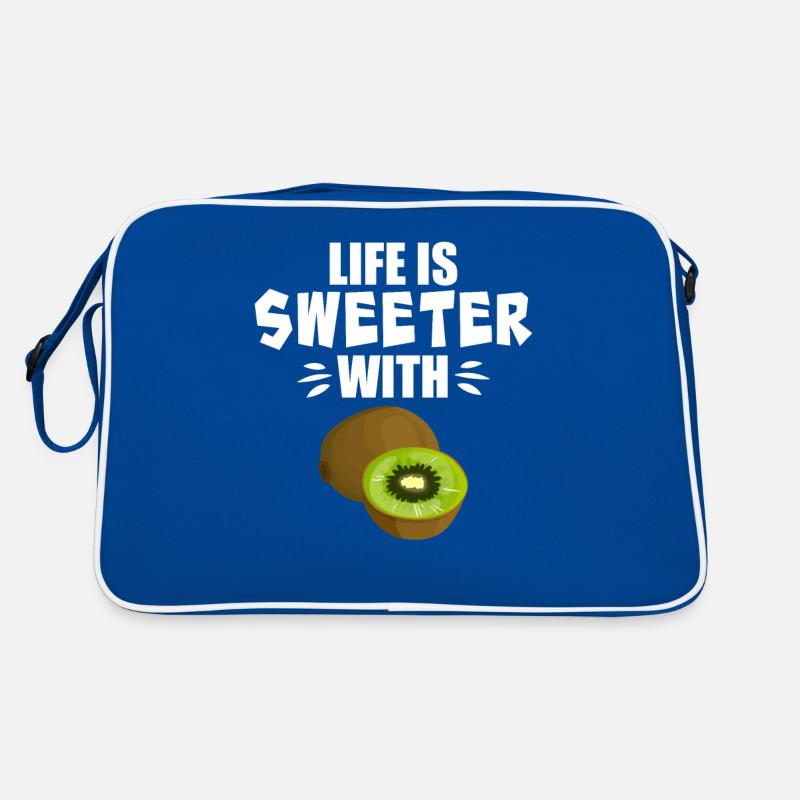Life Is Sweeter With Kiwi Retro Bag