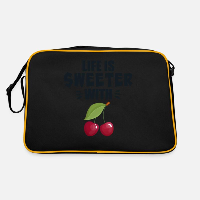 La vie est plus douce avec la cerise Sac Retro