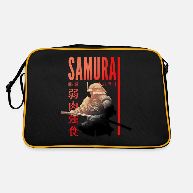 Samurai Warrior Retro Tasche