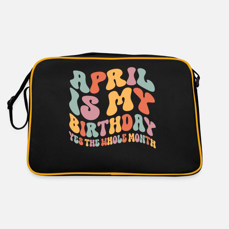 Anniversaire d’avril Sac Retro