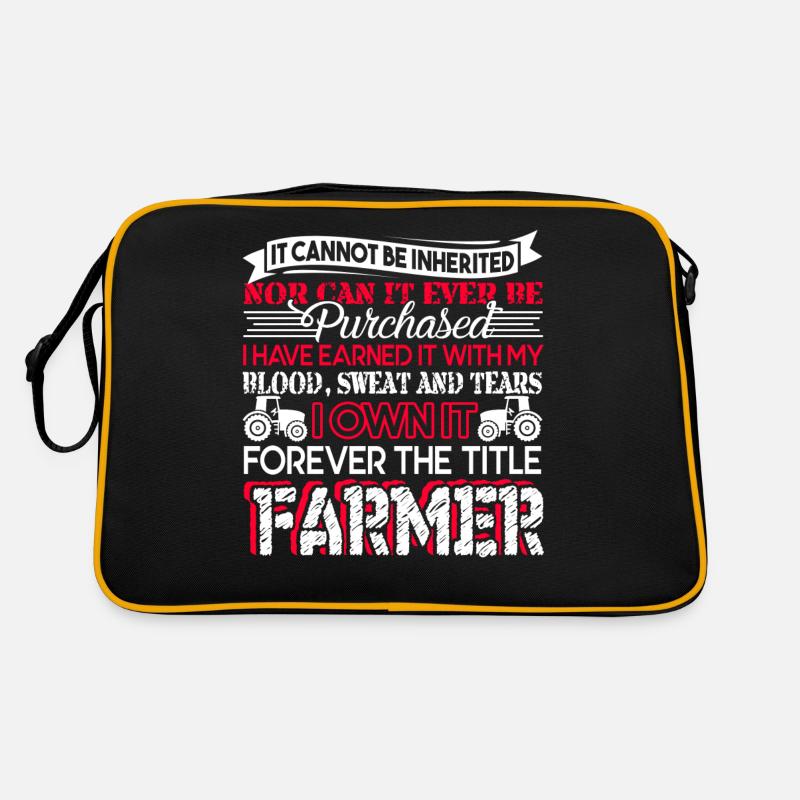 Farmer Forever The Title Farmer Retro Bag