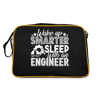 Engineer Sleep With An Engineer - Retro Bag - black/gold - Back