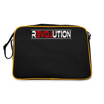 Révolution - commencez la vôtre aujourd’hui! - Sac Retro - noir/or - Dos
