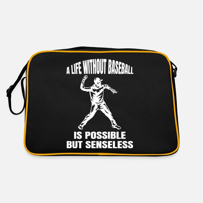 Baseball Baseball Player Baseball Team Baseballer Retro Bag