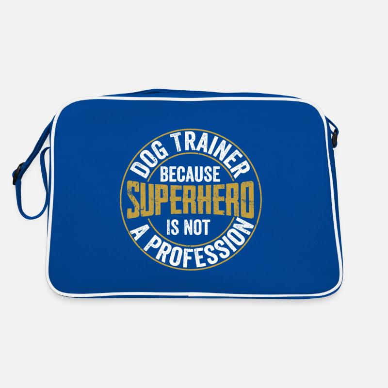 Dresseur de chiens parce que le super-héros n’est pas une profession Sac Retro