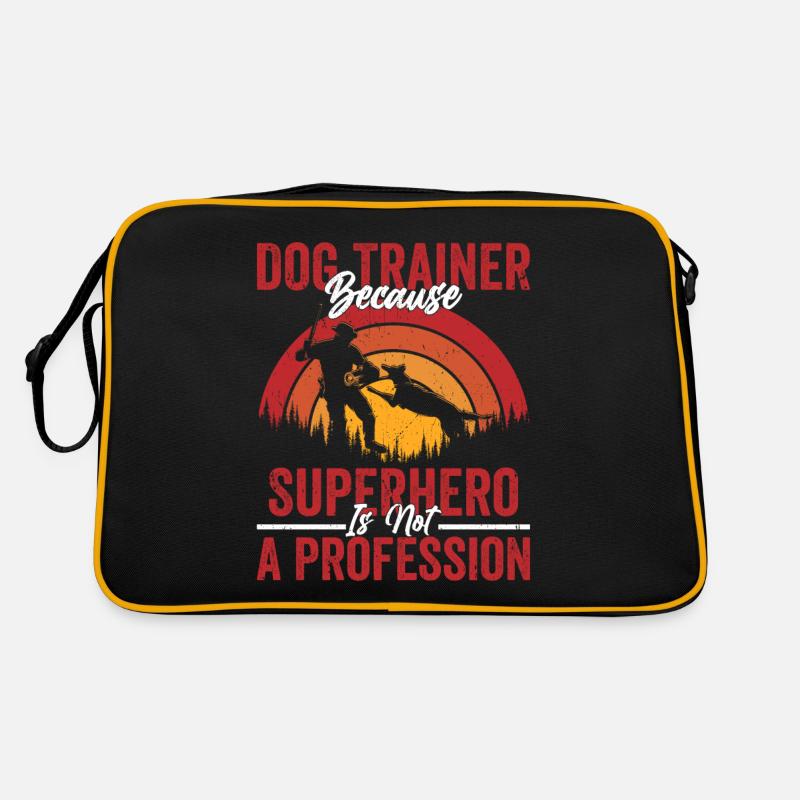 Dog Trainer Because Superhero Is Not A Profession Retro Bag