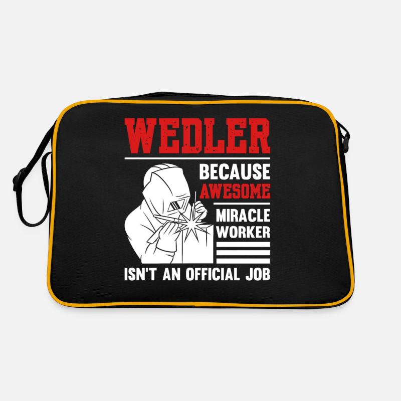 Soudeur parce que faiseur de miracles génial Sac Retro