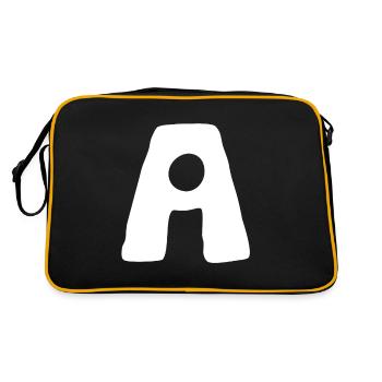 Artificial Intelligence - AI - Digital - Retro Bag - black/gold - Back