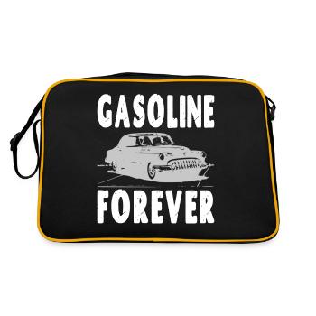 Gasoline Forever - Retro Bag - black/gold - Back