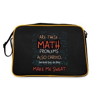 Calisthenics Street Workout Park Fitness Training - Retro Tasche - Schwarz/Gold - Hinten