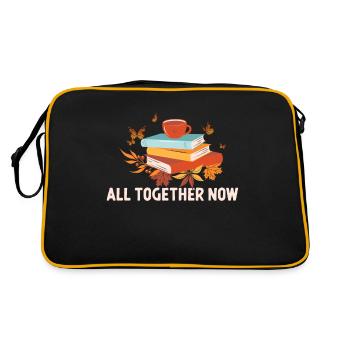 Tous ensemble maintenant Équipe de lecture d’été Lire un livre - Sac Retro - noir/or - Dos