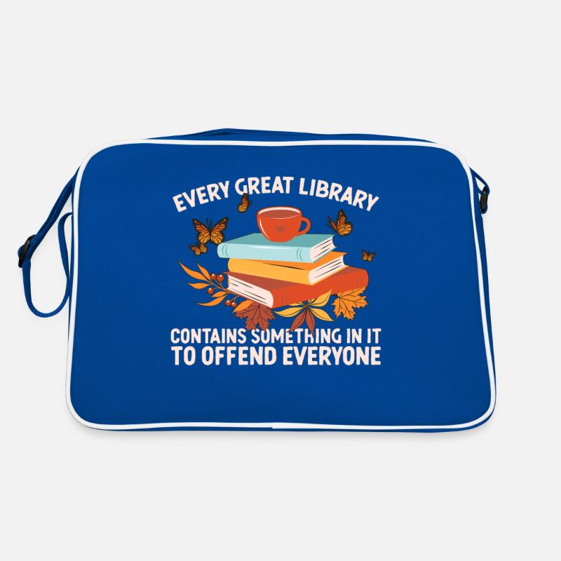Chaque jour devrait être le jour de la bibliothèque Sac Retro