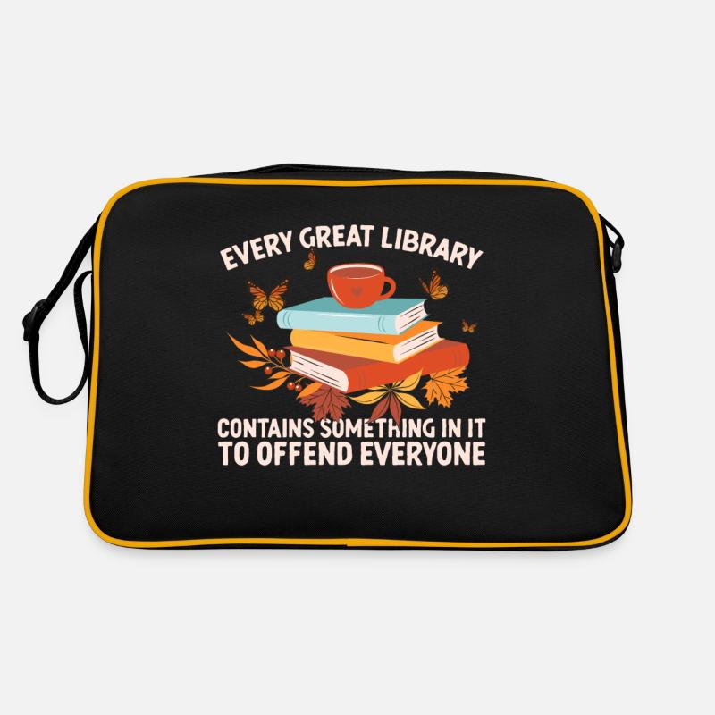 Chaque jour devrait être le jour de la bibliothèque Sac Retro