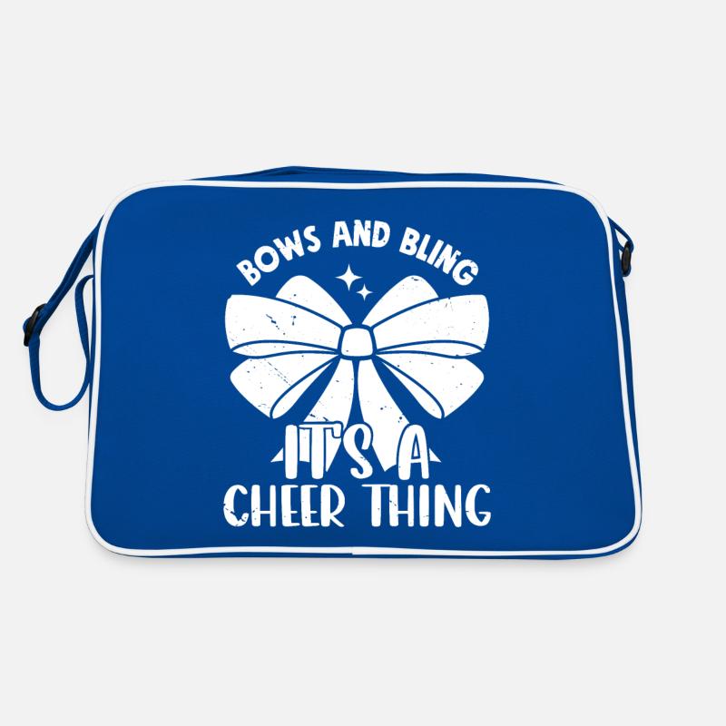 Bows & Bling It’s A Cheer Thing Cheerleading Cheer Sac Retro