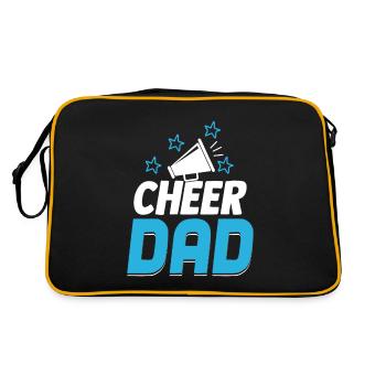 Cheer Dad The Man The Wallet The Legend Cheerleade - Retro Bag - black/gold - Back