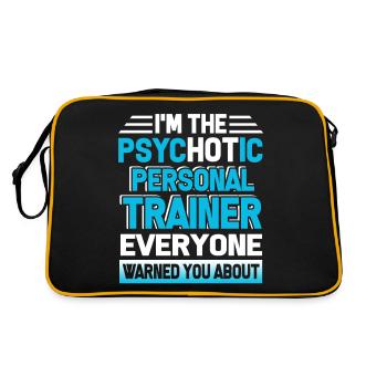 Personal Trainer Psychotic Personal Trainer - Retro Bag - black/gold - Back
