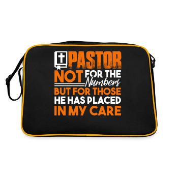 Pastor Pastor Not For The Numbers - Retro Bag - black/gold - Back