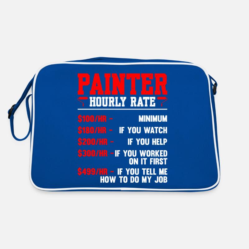 Painter Hourly Rate Painter Retro Bag