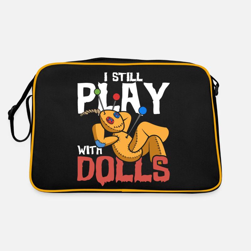 Witch Voodoo Witchcraft Gift Funny Voodoo Doll Retro Bag