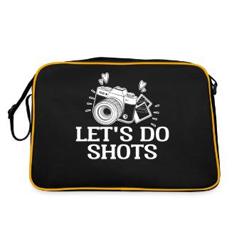 Photographer Photographer Lets Do Shots - Retro Bag - black/gold - Back