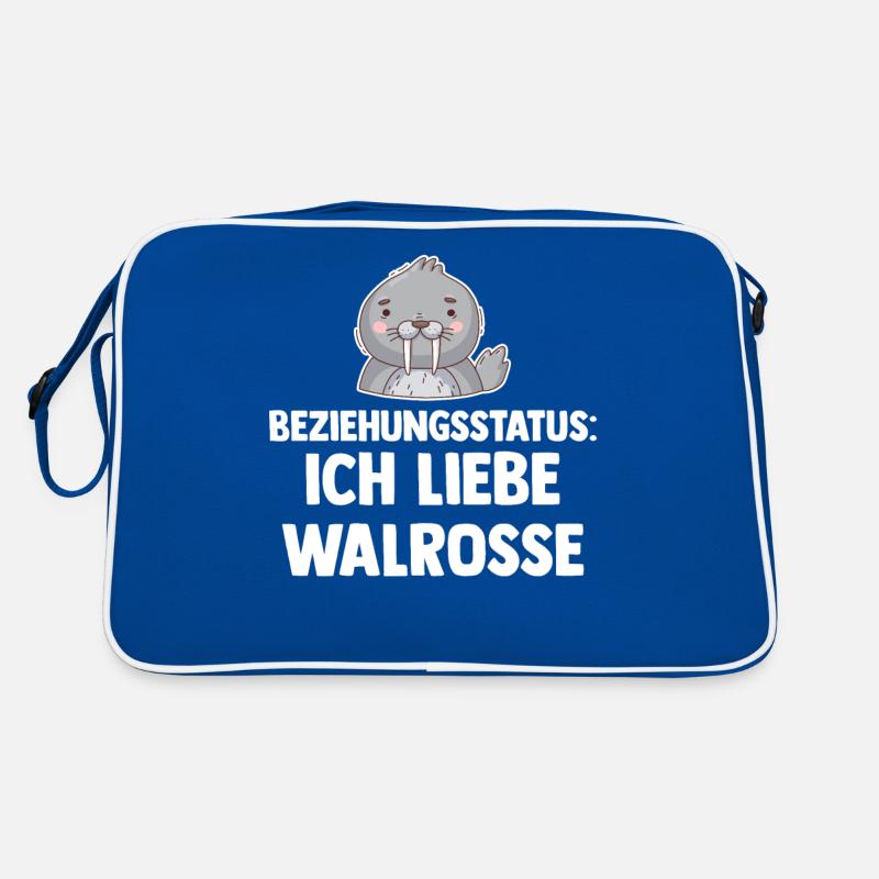 Walross Retro Tasche