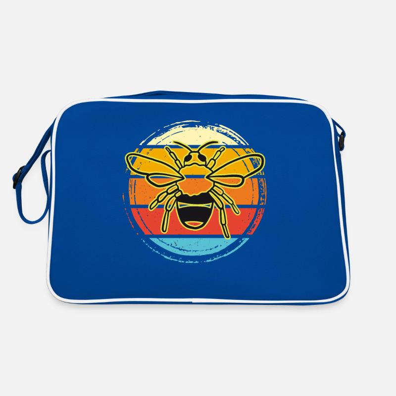 Bee for beekeepers and beekeepers Retro Bag