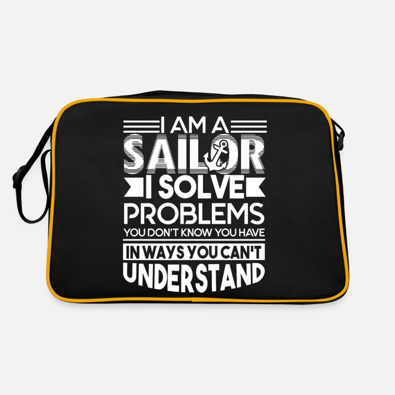 Sailor Sailor Solve Problems Retro Bag