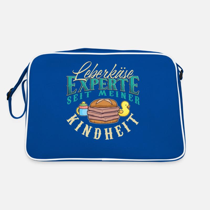 Leberkäse Experte Fleischkäse Brötchen Retro Tasche