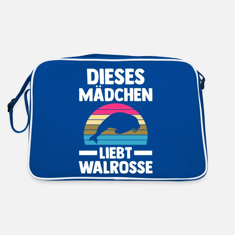 Walross Retro Tasche