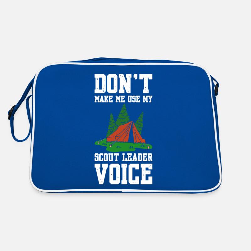 Ne me faites pas utiliser ma voix de chef scout Sac Retro