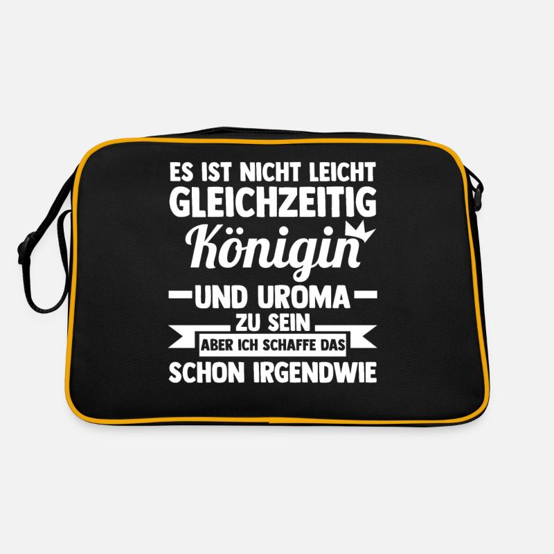 Urgroßmutter Uroma Retro Tasche