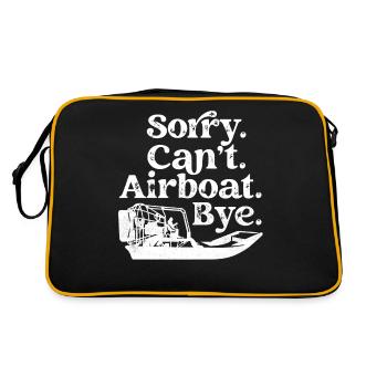 Pardon. Ne. Hydroglisseur. Au revoir. Hélice d’hydravion S - Sac Retro - noir/or - Dos