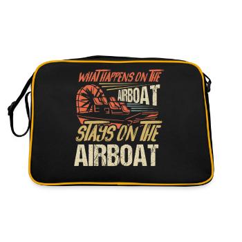 Ce qui se passe sur l’hydroglisseur reste sur l’hydroglisseur S - Sac Retro - noir/or - Dos