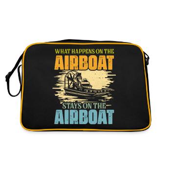 Ce qui se passe sur l’hydroglisseur reste sur l’hydroglisseur C - Sac Retro - noir/or - Dos