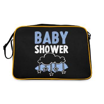 Baby Shower - Sac Retro - noir/or - Dos