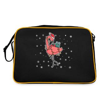 Drôles de Noël Noël Lumières de Noël - Sac Retro - noir/or - Dos