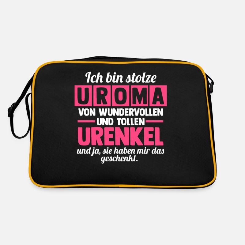 Urgroßmutter Uroma Retro Tasche